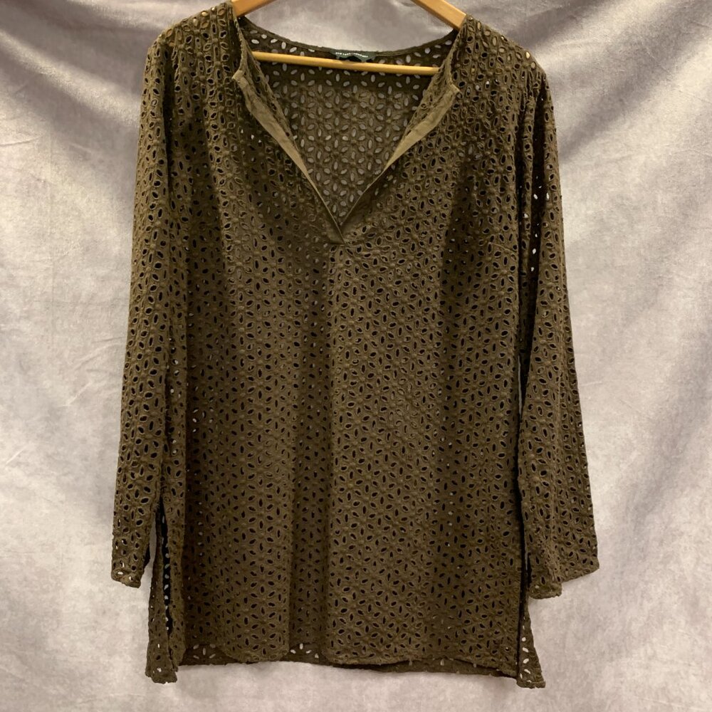 New York & Company Long Sleeve Cover up